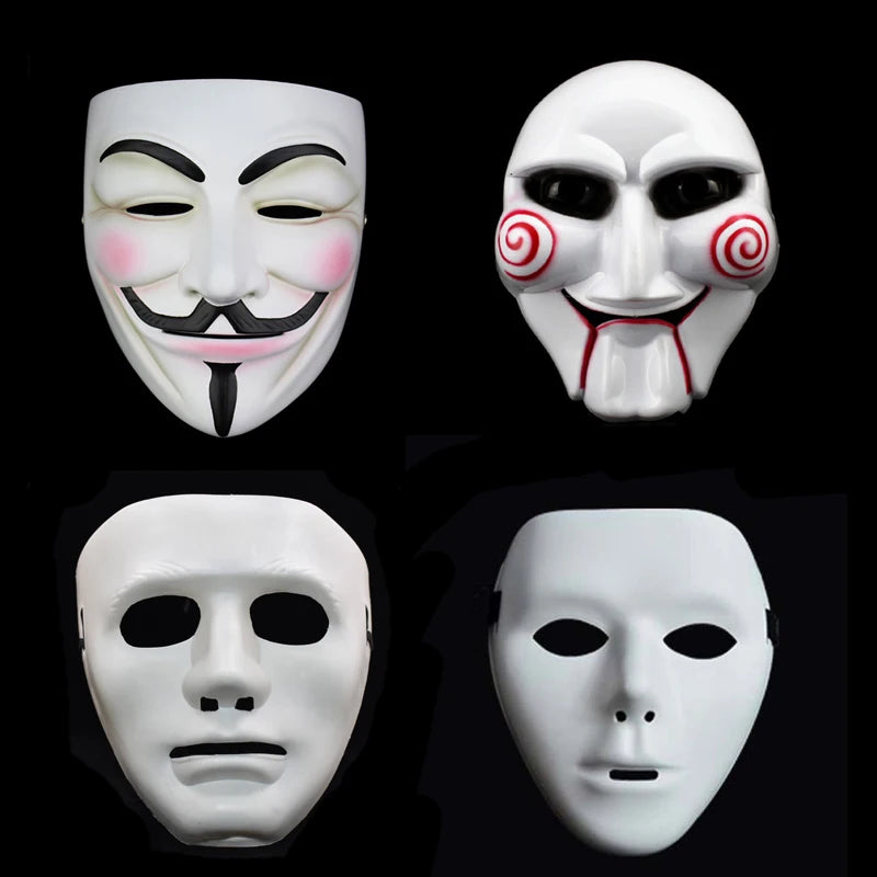 Anonymous Masks - Halloween Movie Theme Cosplay Props