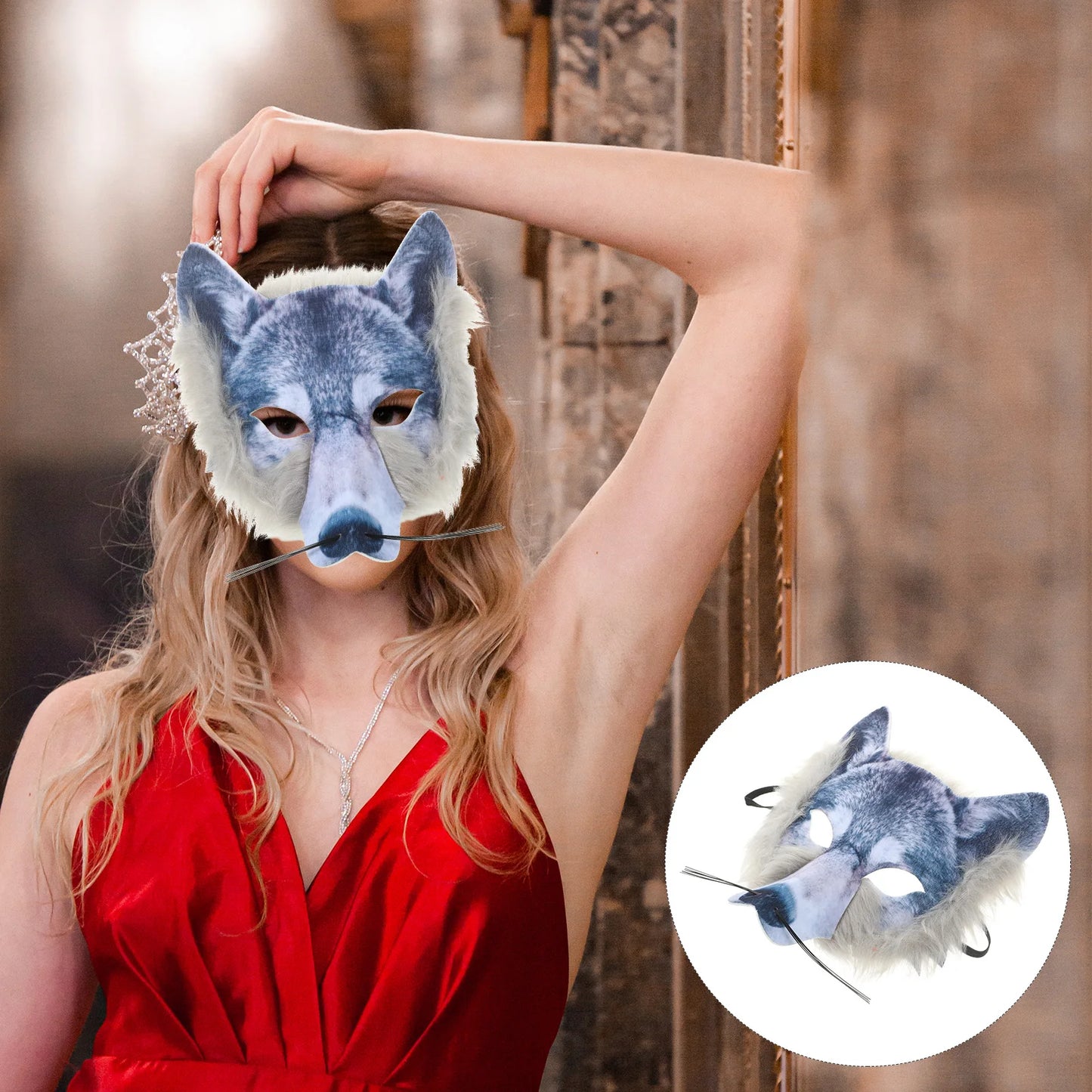 Scary Wolf Mask - Halloween PVC Cosplay Prop