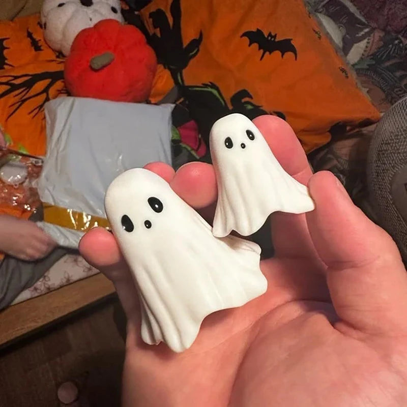 Cute Middle Finger Ghost Statue - Halloween Home Decoration