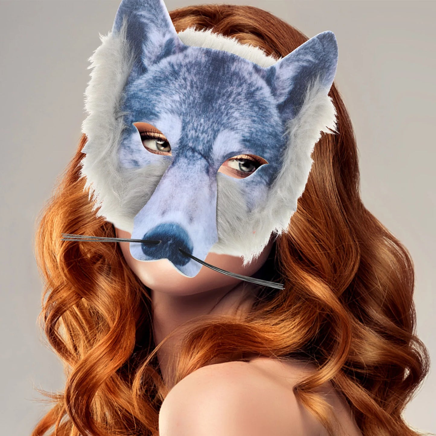 Scary Wolf Mask - Halloween PVC Cosplay Prop