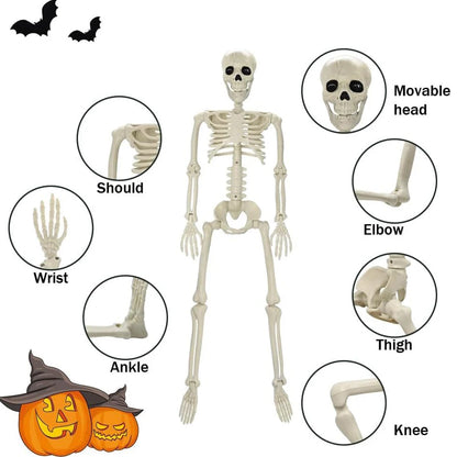 40cm Halloween Human Shape Skeleton, Herror Decorations