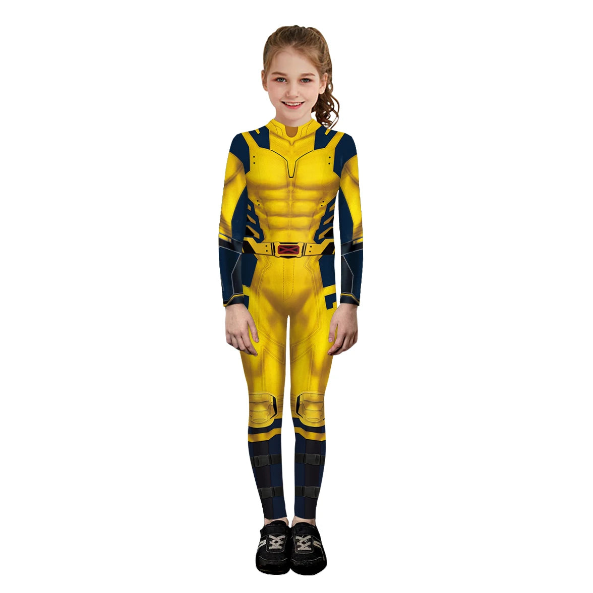 Deadpool Wolverine Costume - Kids Jumpsuit for Halloween