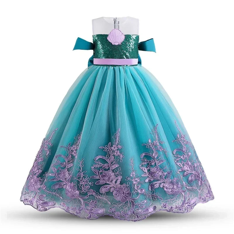 Cinderella Princess Dress - Girls' Halloween & Birthday Costume