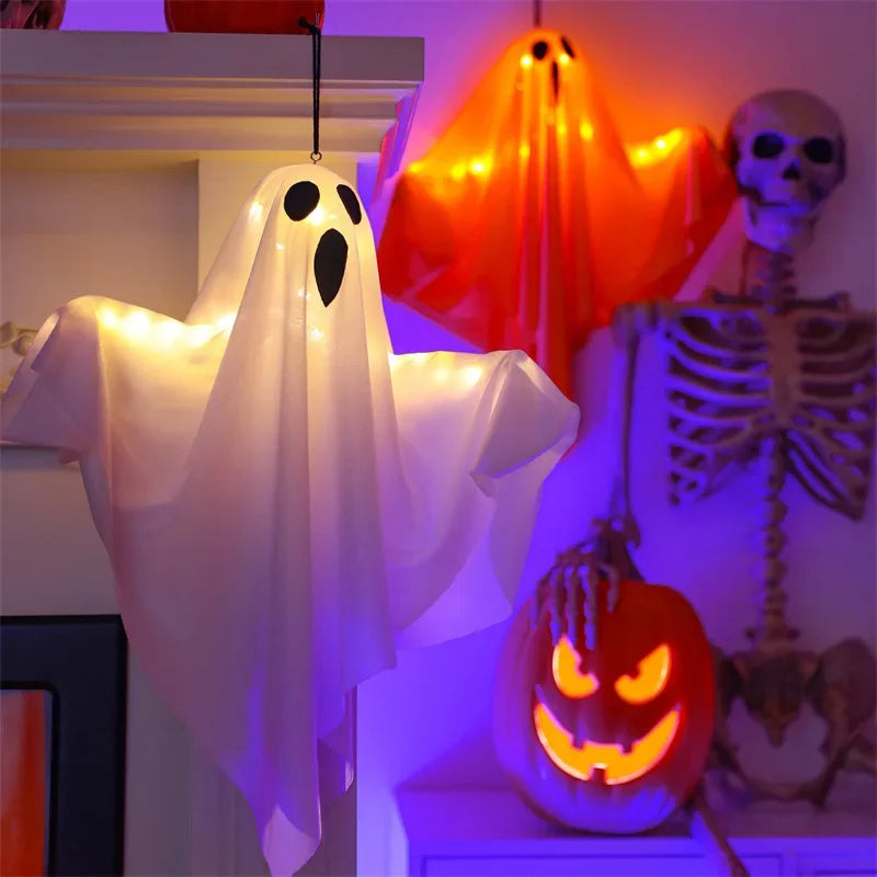 LED Glow Ghost Party Halloween Decoration for Home Indoor Outdoor Haunted House