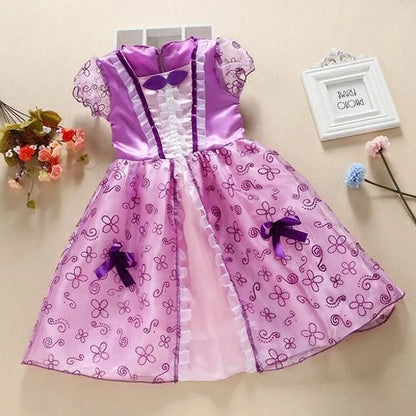 Girls' Princess Dress – Cinderella, Snow White & More for Halloween or Parties