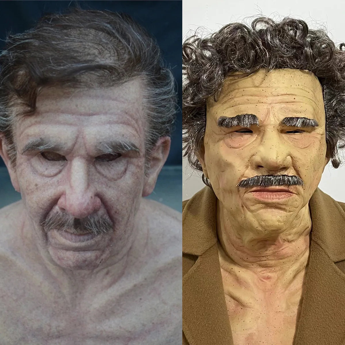 Old Man Mask - Halloween Party & April Fool's Cosplay Prop