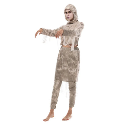 Family Halloween Mummy Costume - Scary Cosplay Outfit