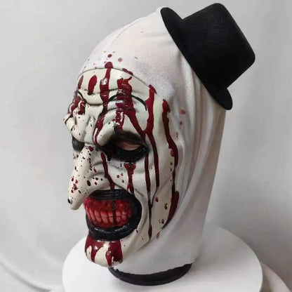 Terrifier 3 Clown Mask - Scary Halloween Cosplay Prop