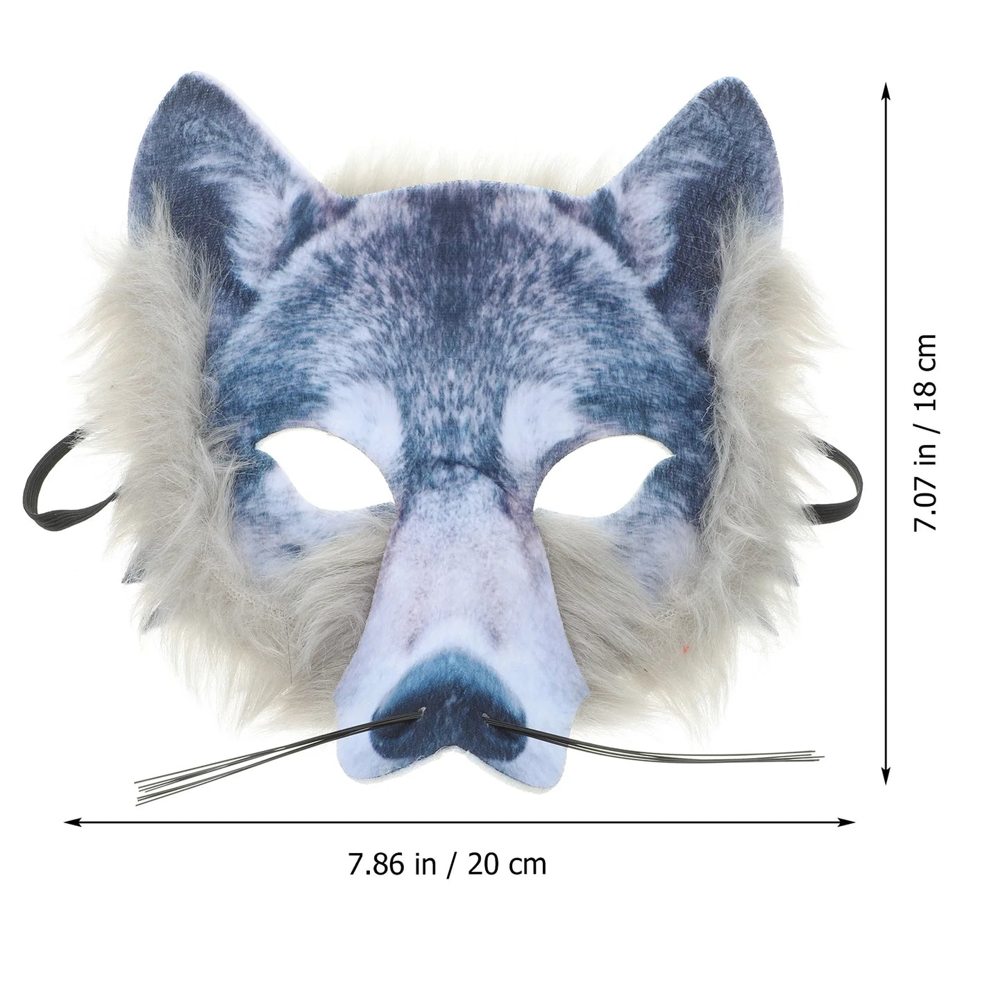 Scary Wolf Mask - Halloween PVC Cosplay Prop