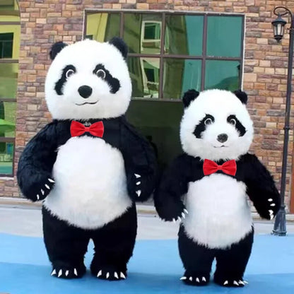 2.6m Giant Panda Bear Mascot Costume - Inflatable Halloween Outfit