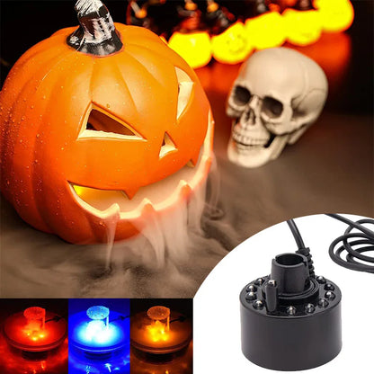 2024 LED Mist Maker Fogger - Halloween Pumpkins & Pond Decor