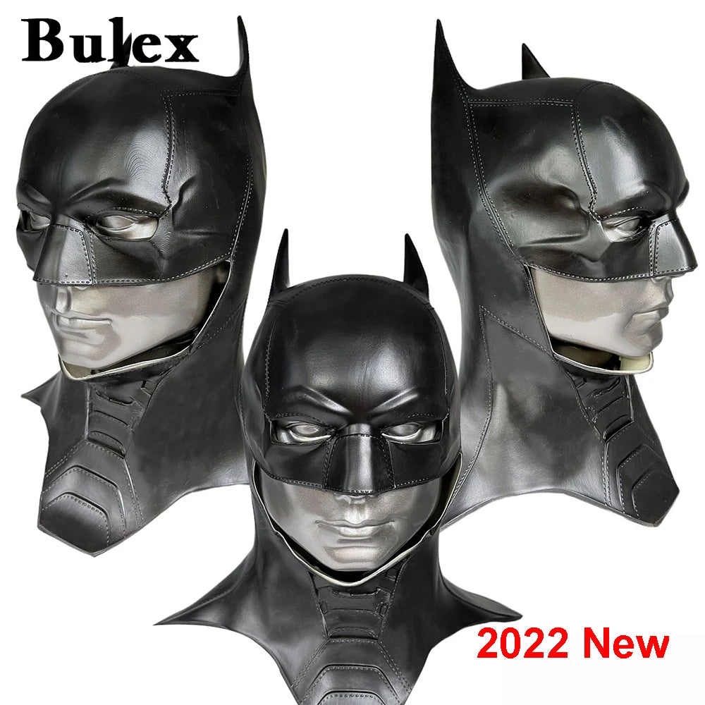 Men's Bat Superhero Cosplay Mask - 2022 Halloween Latex Accessory