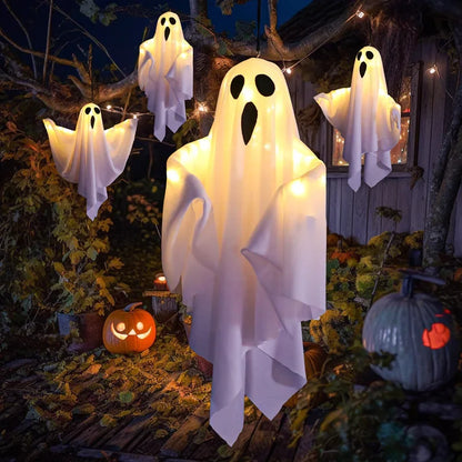 LED Glow Ghost Party Halloween Decoration for Home Indoor Outdoor Haunted House